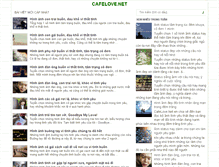 Tablet Screenshot of cafelove.net